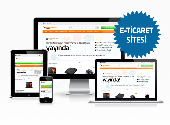 Hazır web sitesi şablonları